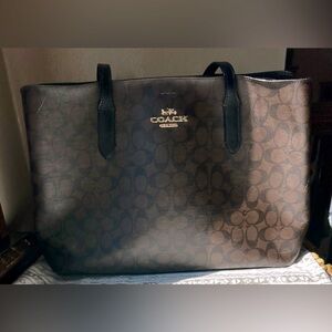 Authentic Coach Tote Bag Large Avenue Carryall